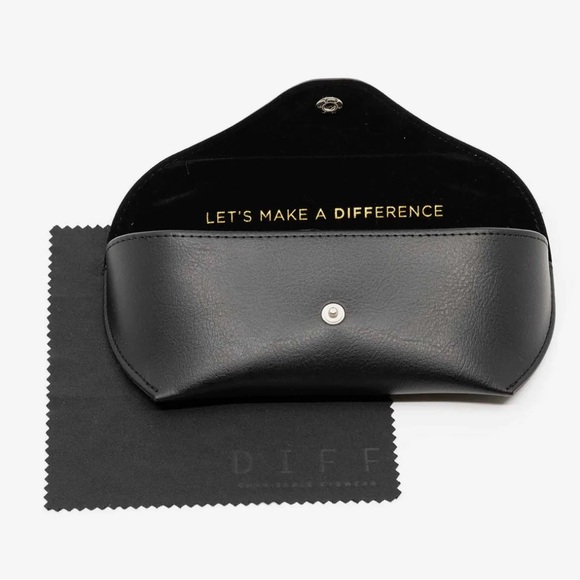 Diff Sunglasses BECKY IV Himalayan Tortoise Grey POLARIZED NWT MSRP $162 - Picture 6 of 7